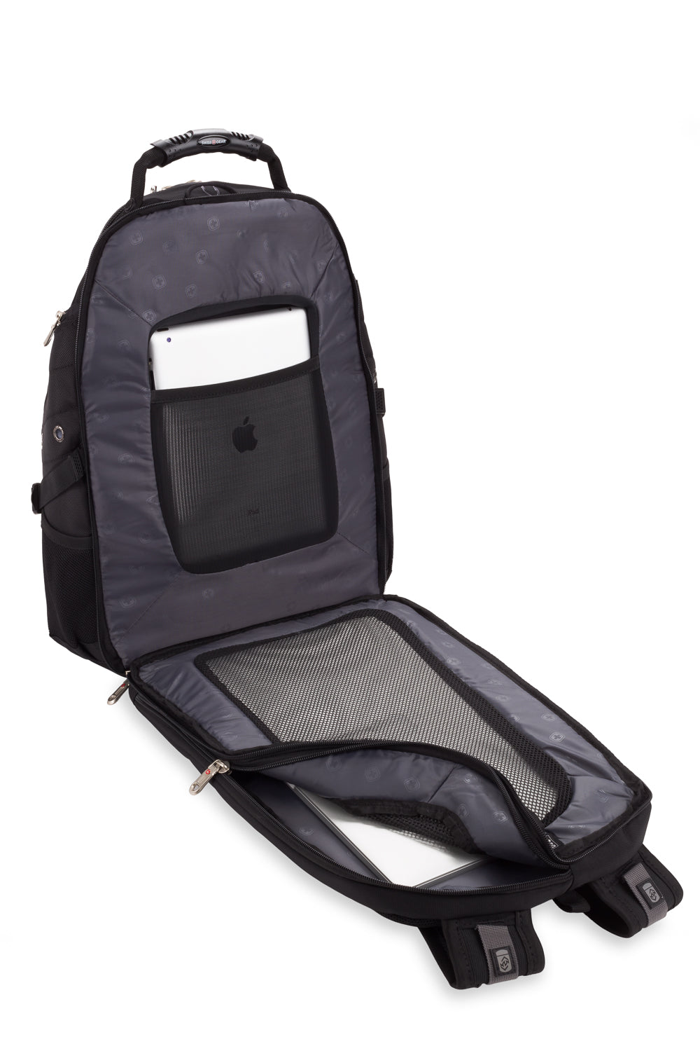 SWISSGEAR - 1900 Embroid ScanSmart Laptop Backpack - Black - 07