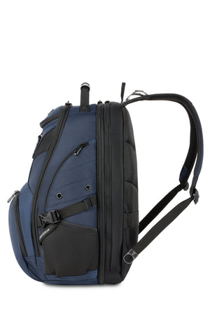 SWISSGEAR 5977 ScanSmart Laptop Backpack - Navy Two large zippered side pockets 