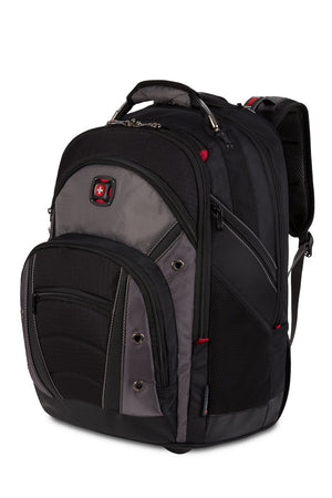Wenger Synergy Wheeled 16 inch Laptop Backpack - Black/Gray