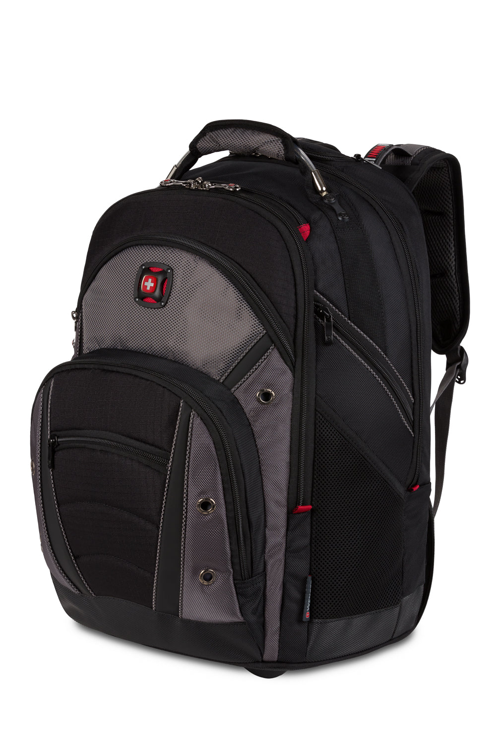 Wenger Synergy Wheeled 16 inch Laptop Backpack - Black/Gray