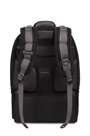 Wenger Synergy Wheeled 16 inch Laptop Backpack - Black/Gray