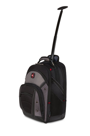 Wenger Synergy Wheeled 16 inch Laptop Backpack - Black/Gray