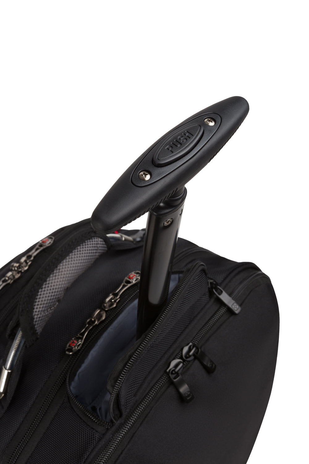 Wenger Synergy Wheeled 16 inch Laptop Backpack - Black/Gray