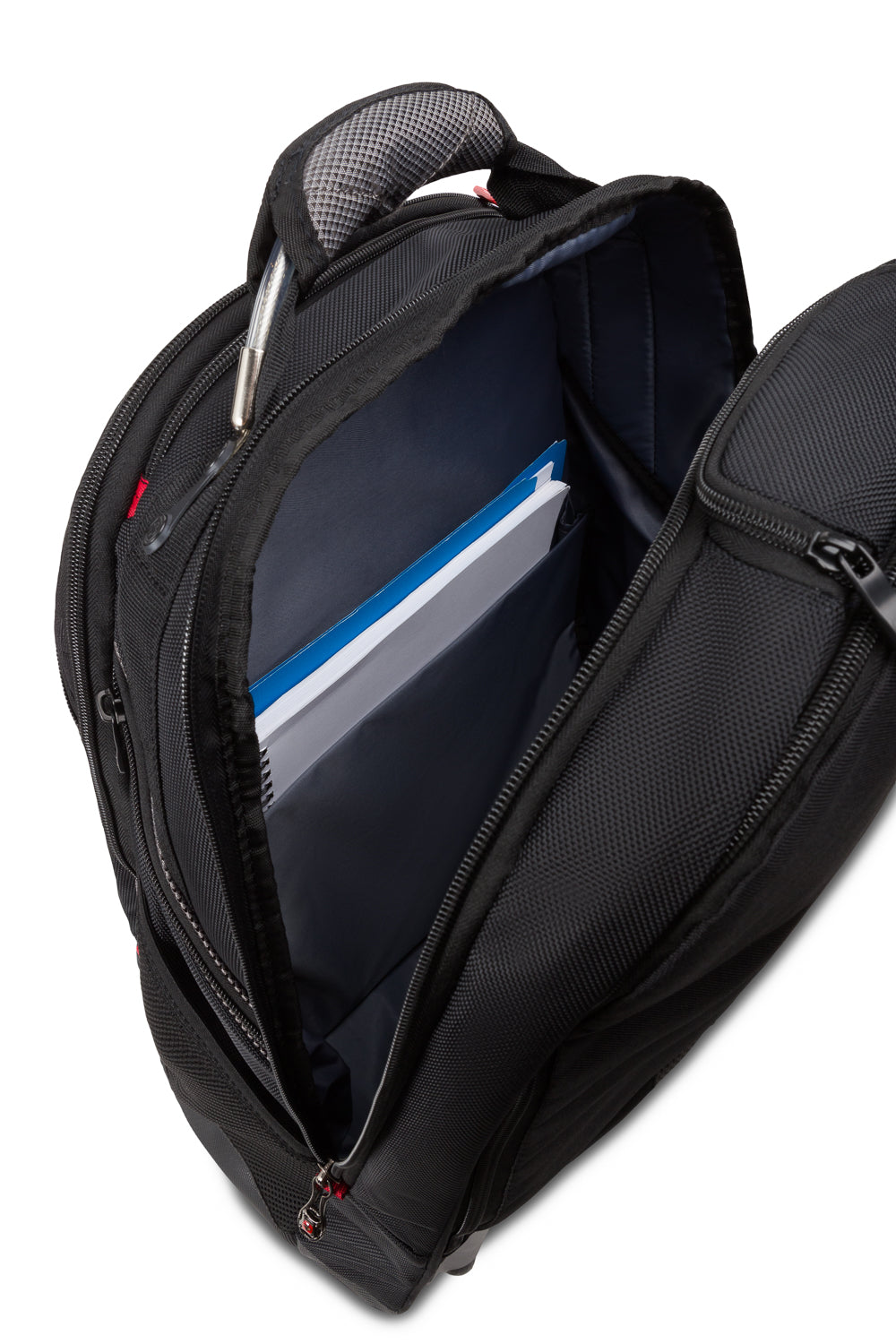 Wenger Synergy Wheeled 16 inch Laptop Backpack - Black/Gray