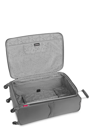 Grande valise à enregistrer pivotante SWISSGEAR 6270 en étain