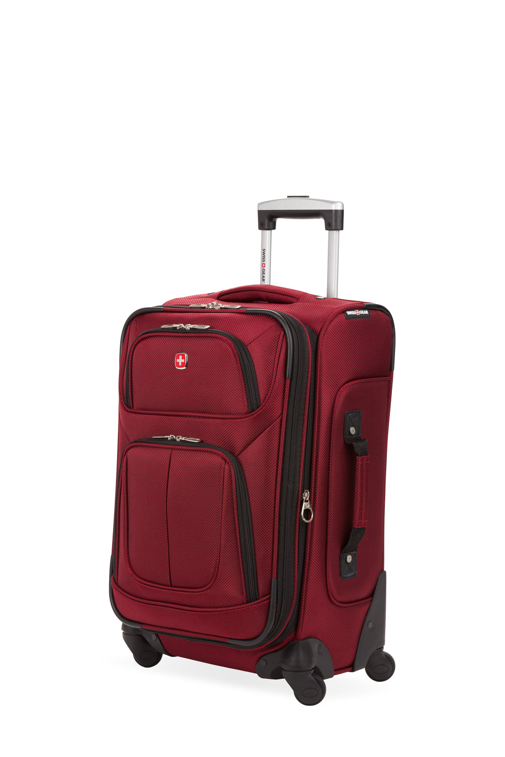 SWISSGEAR - Sion Carry-On Spinner - Burgundy - 01