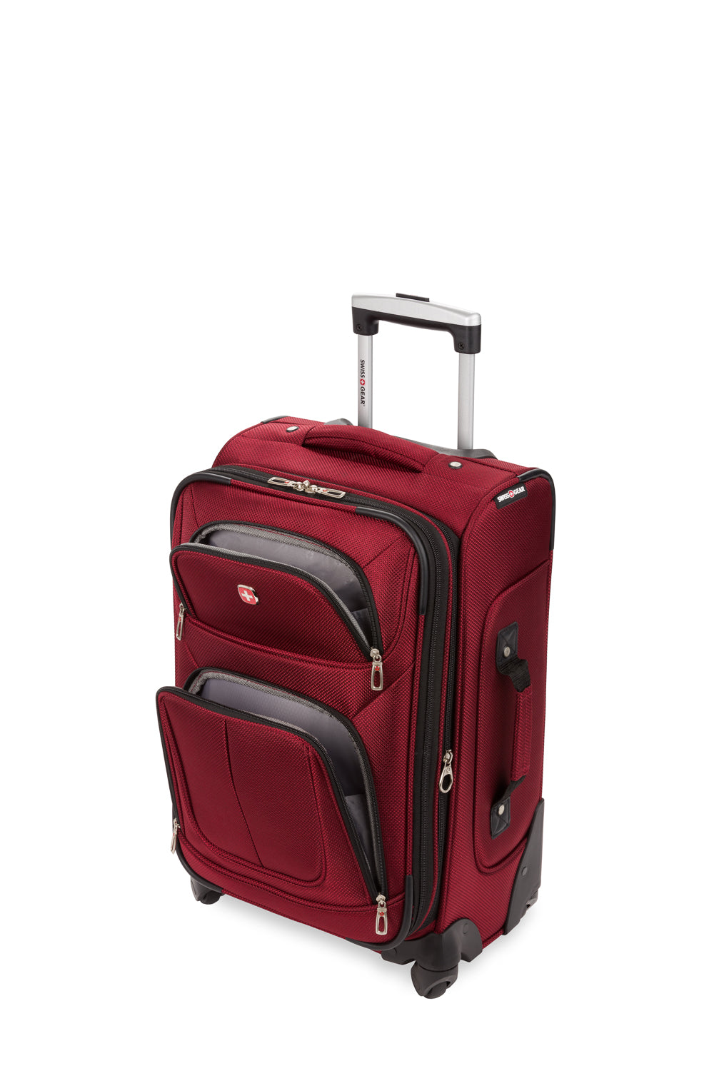 SWISSGEAR - Sion Carry-On Spinner - Burgundy - 07