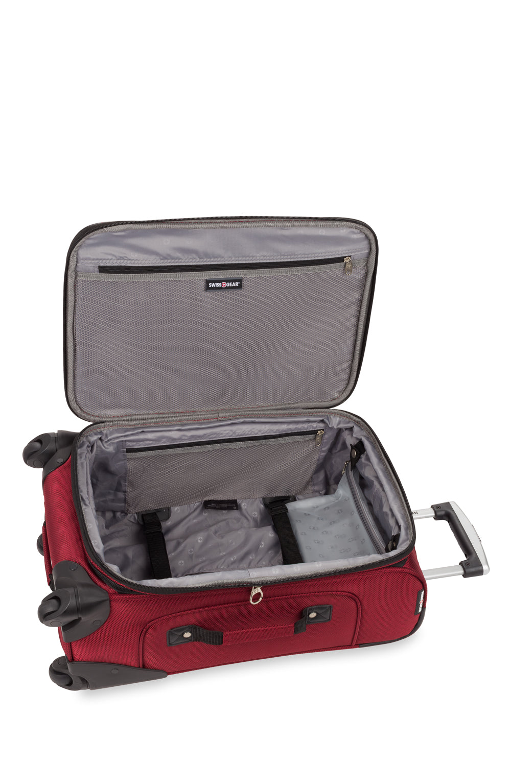 SWISSGEAR - Sion Carry-On Spinner - Burgundy - 06
