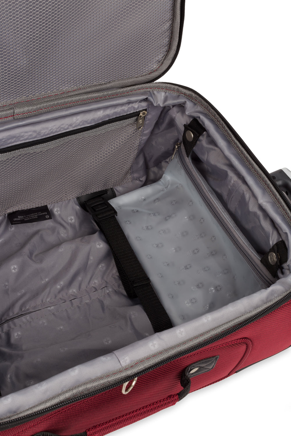 SWISSGEAR - Sion Carry-On Spinner - Burgundy - 11