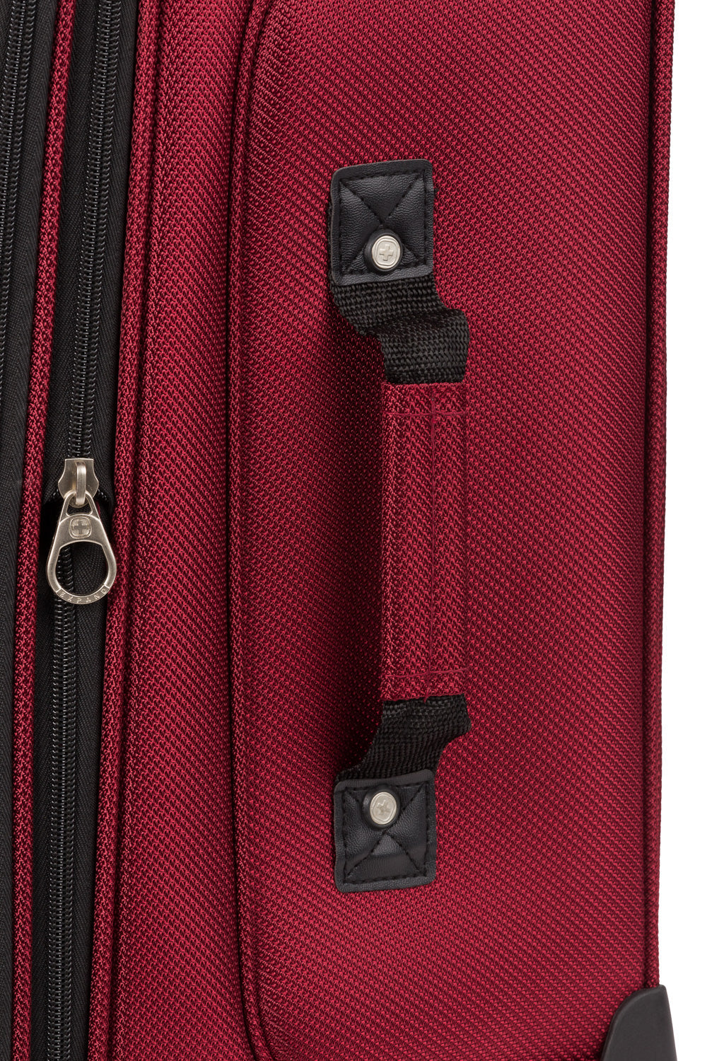 SWISSGEAR - Sion Medium Checked Spinner - Burgundy - 10