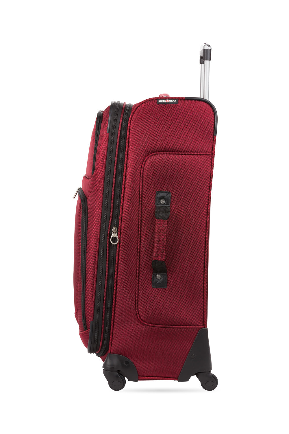 SWISSGEAR - Sion Large Checked Spinner - Burgundy - 04