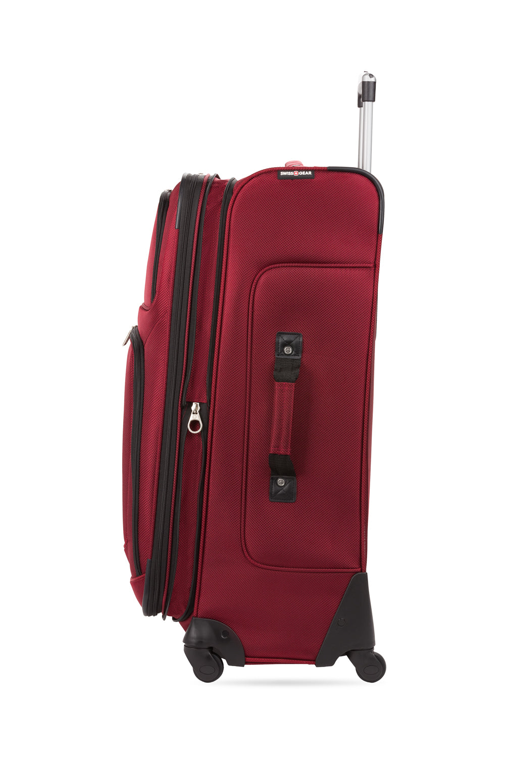 SWISSGEAR - Sion Large Checked Spinner - Burgundy - 05