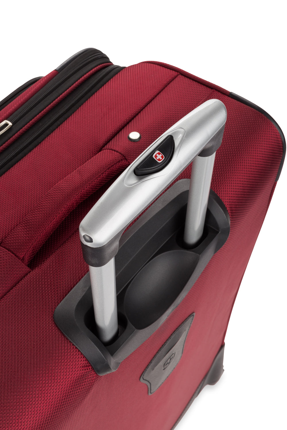 SWISSGEAR - Sion Large Checked Spinner - Burgundy - 10