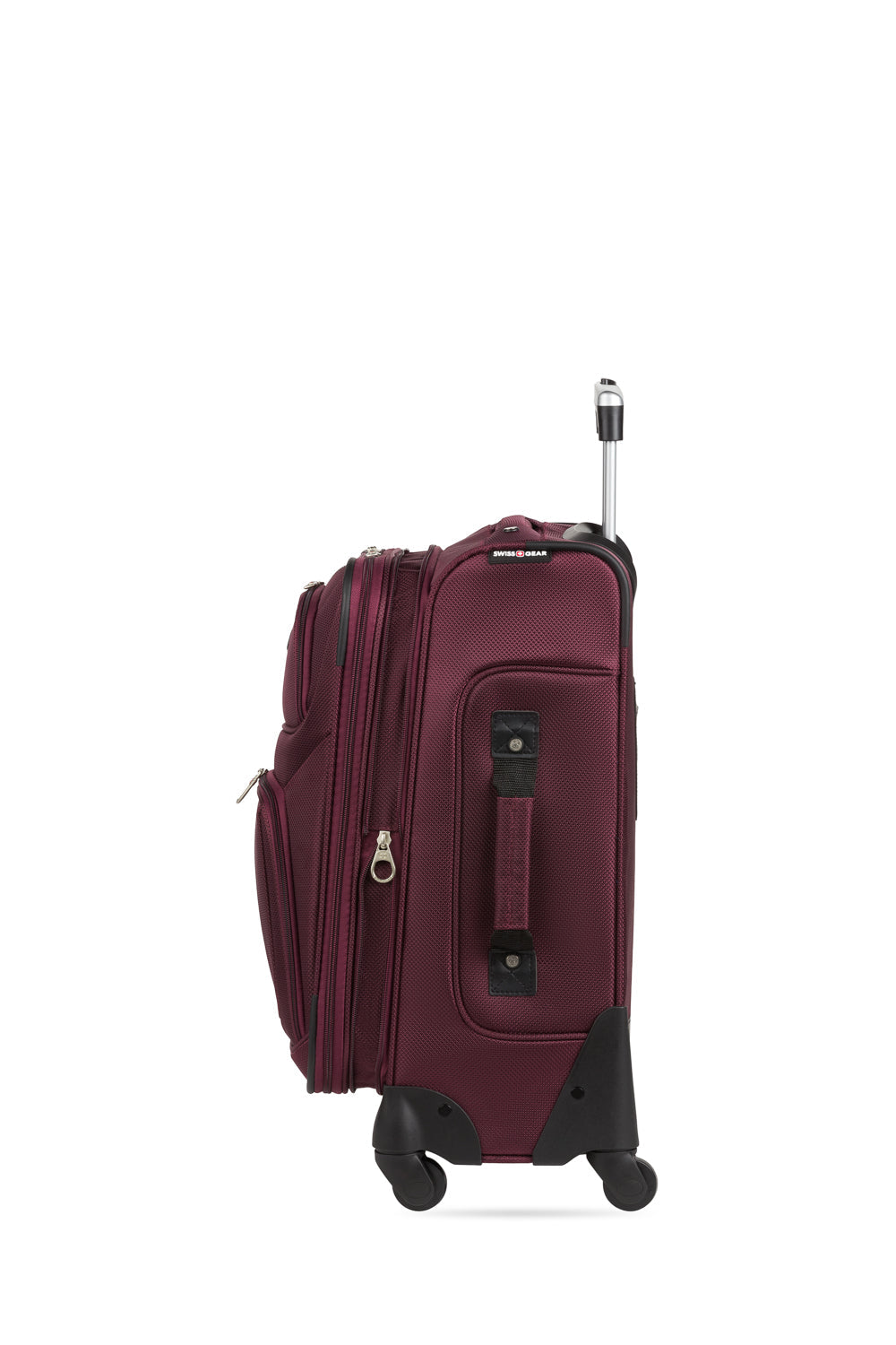 SWISSGEAR - Sion Carry-On Spinner - Merlot - 05
