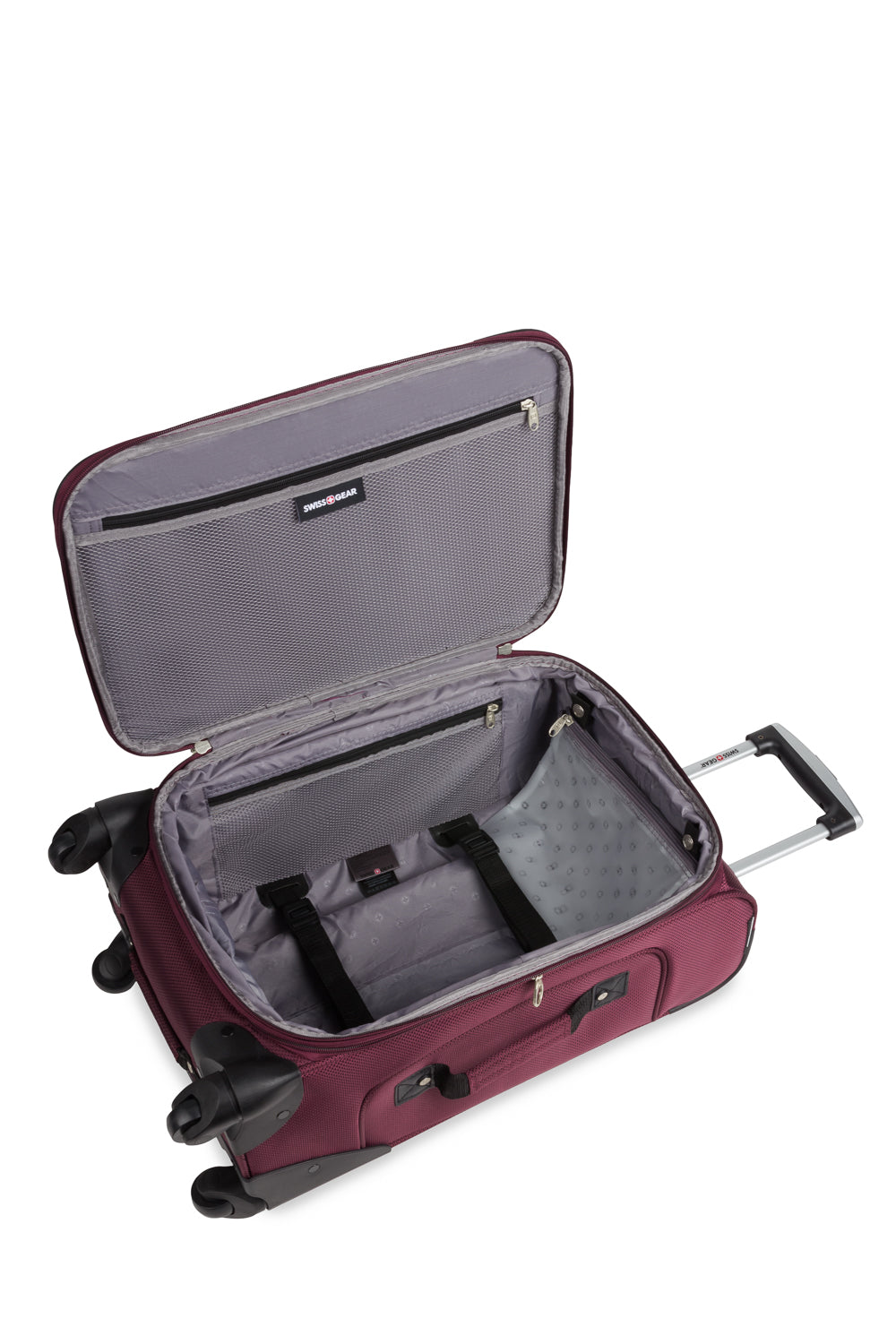 SWISSGEAR - Sion Carry-On Spinner - Merlot - 06