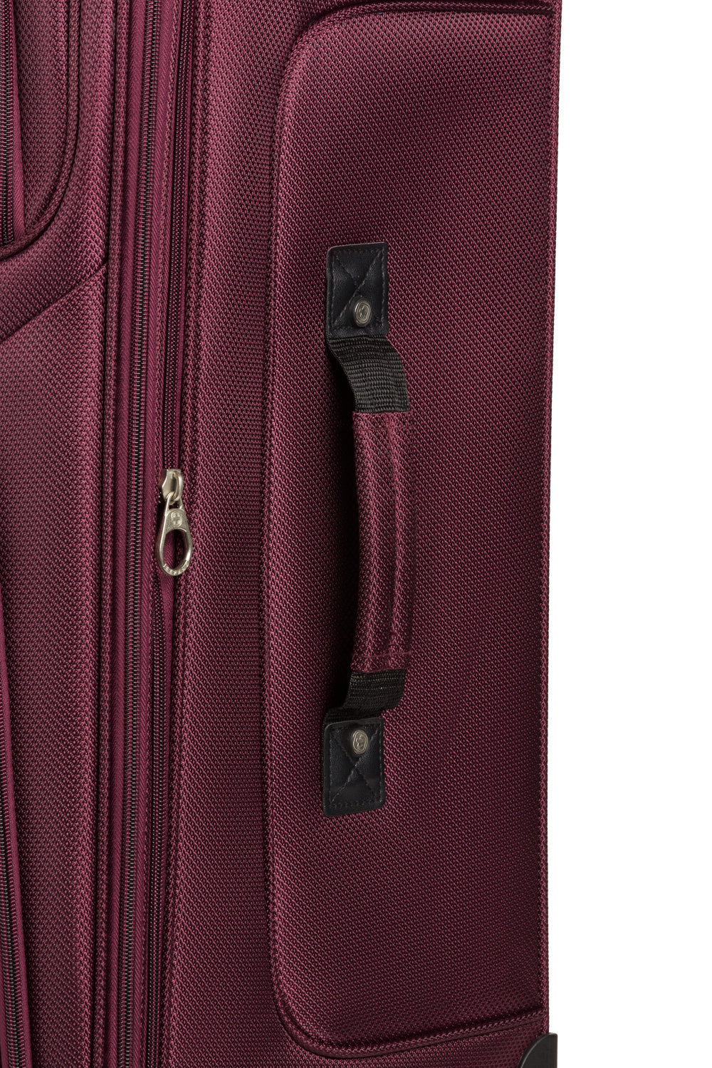 SWISSGEAR - Sion Medium Checked Spinner - Merlot - 09