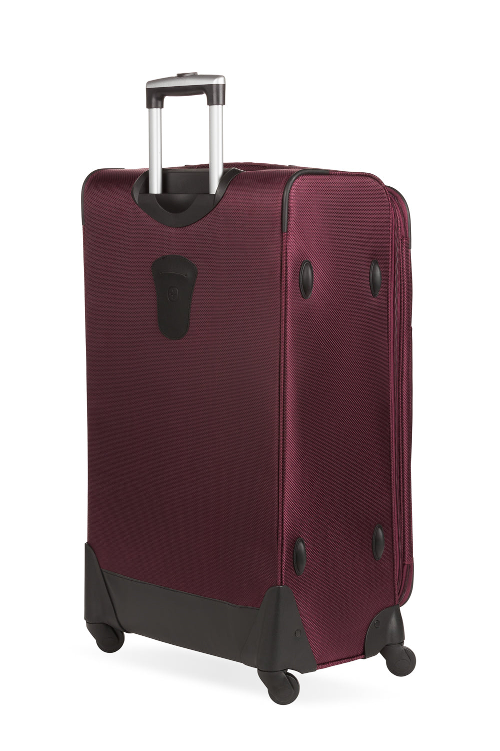 SWISSGEAR - Sion Large Checked Spinner - Merlot - 02