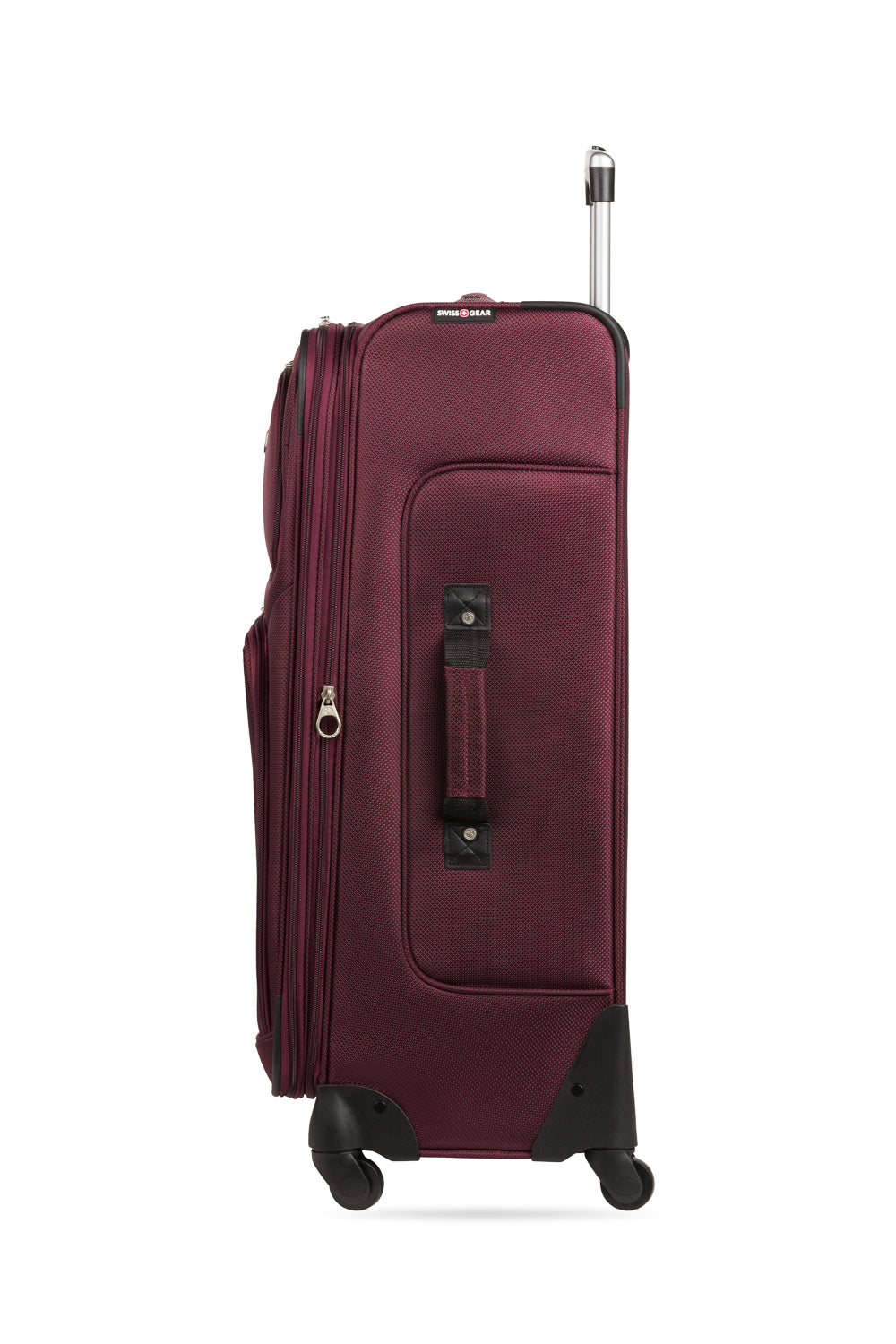 SWISSGEAR - Sion Large Checked Spinner - Merlot - 04
