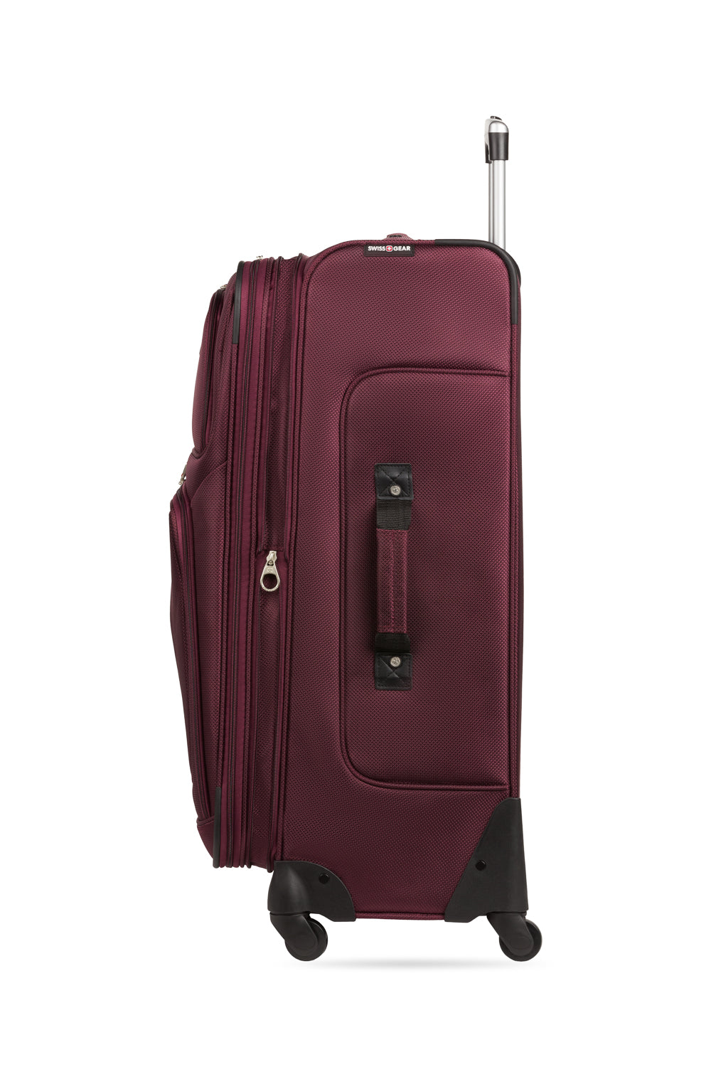 SWISSGEAR - Sion Large Checked Spinner - Merlot - 05