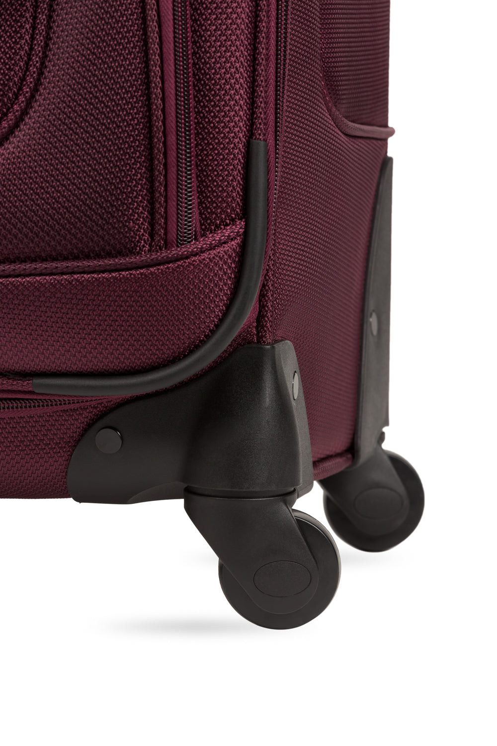SWISSGEAR - Sion Large Checked Spinner - Merlot - 09