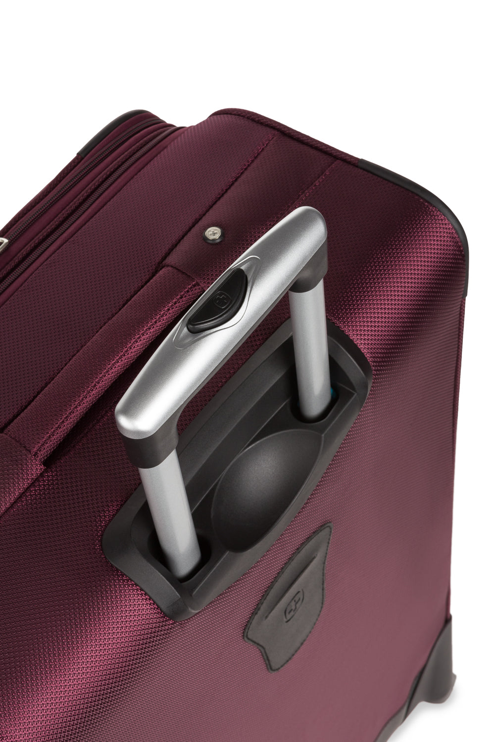 SWISSGEAR - Sion Large Checked Spinner - Merlot - 10
