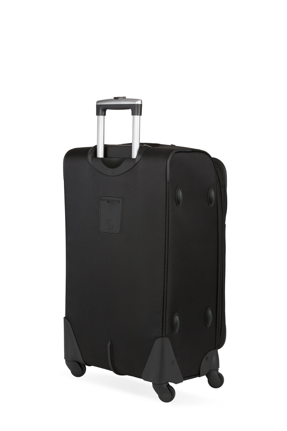 SWISSGEAR - Sion Medium Checked Spinner - Black - 02