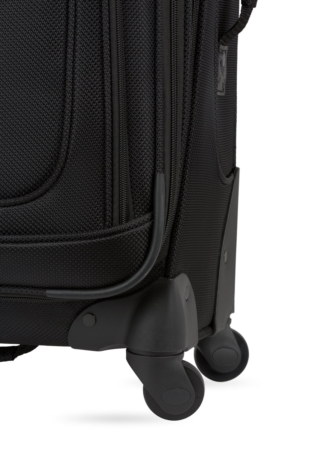 SWISSGEAR - Sion Medium Checked Spinner - Black - 08