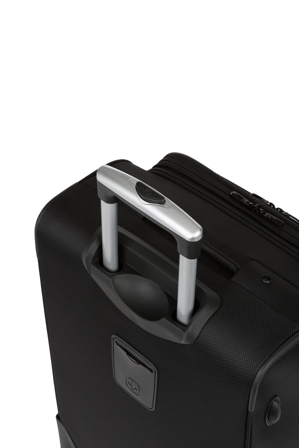 SWISSGEAR - Sion Medium Checked Spinner - Black - 07