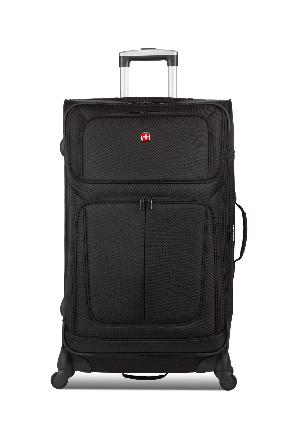 SWISSGEAR - Sion Large Checked Spinner - Black - 03