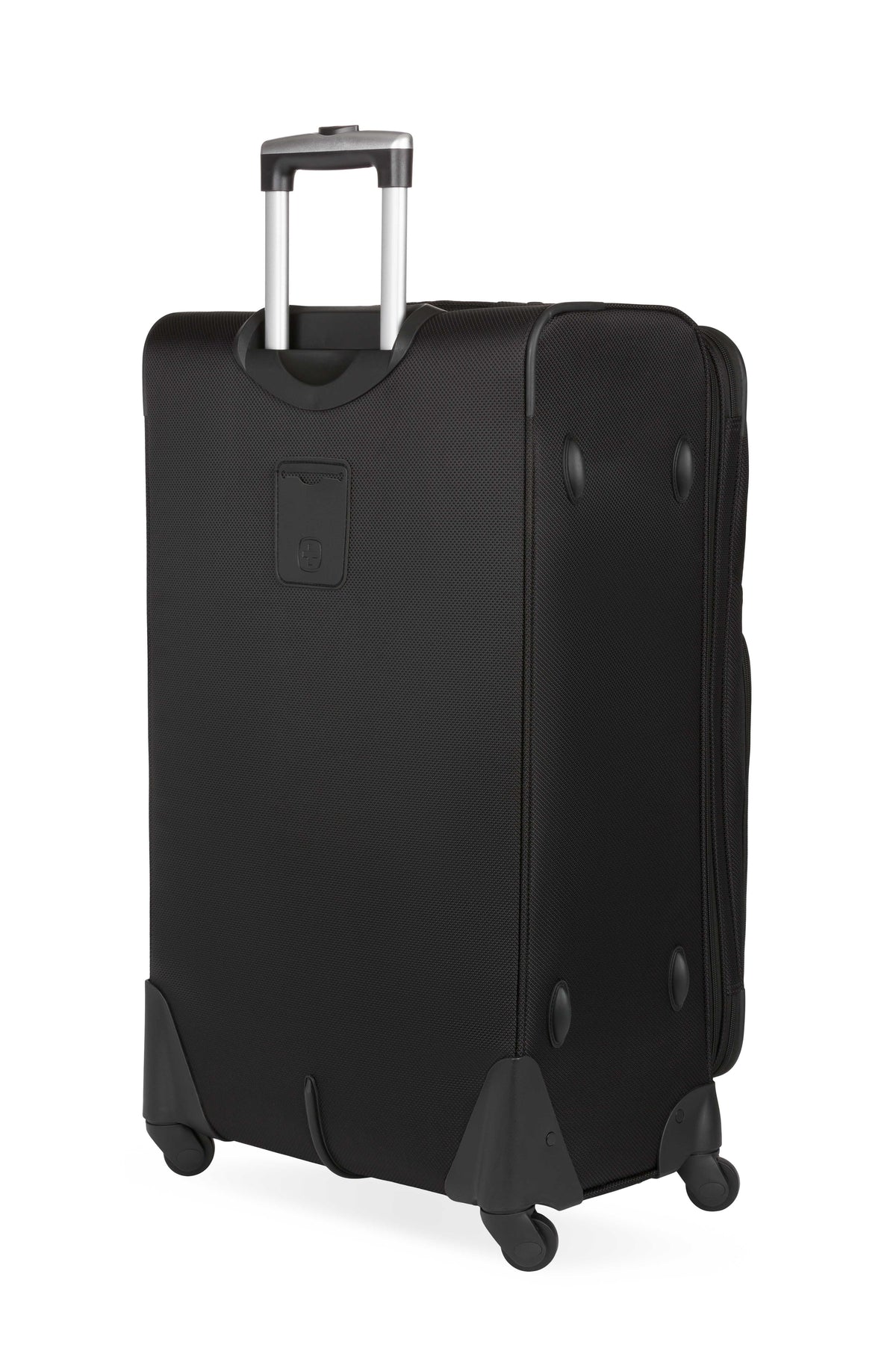 SWISSGEAR Sion 6283 Expandable 2 Piece Spinner Luggage Set - Black Integrated ID tag
