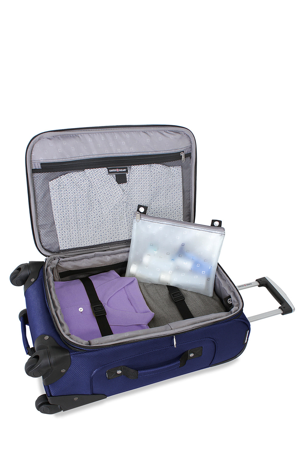 SWISSGEAR - Sion Carry-On Spinner - Blue - 04