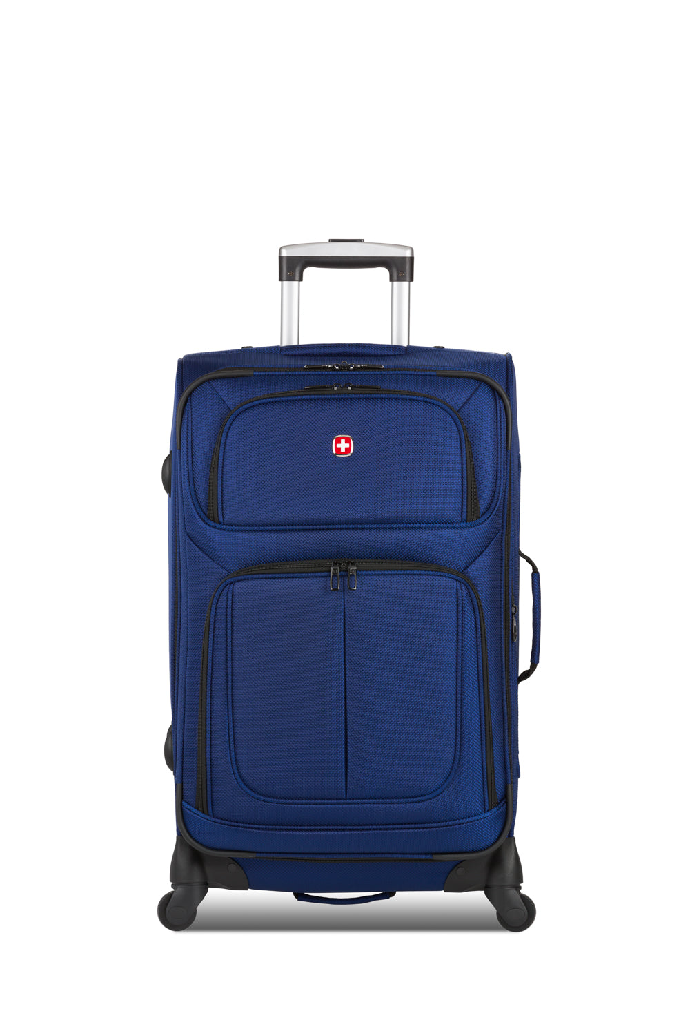 SWISSGEAR - Sion Medium Checked Spinner - Blue - 03