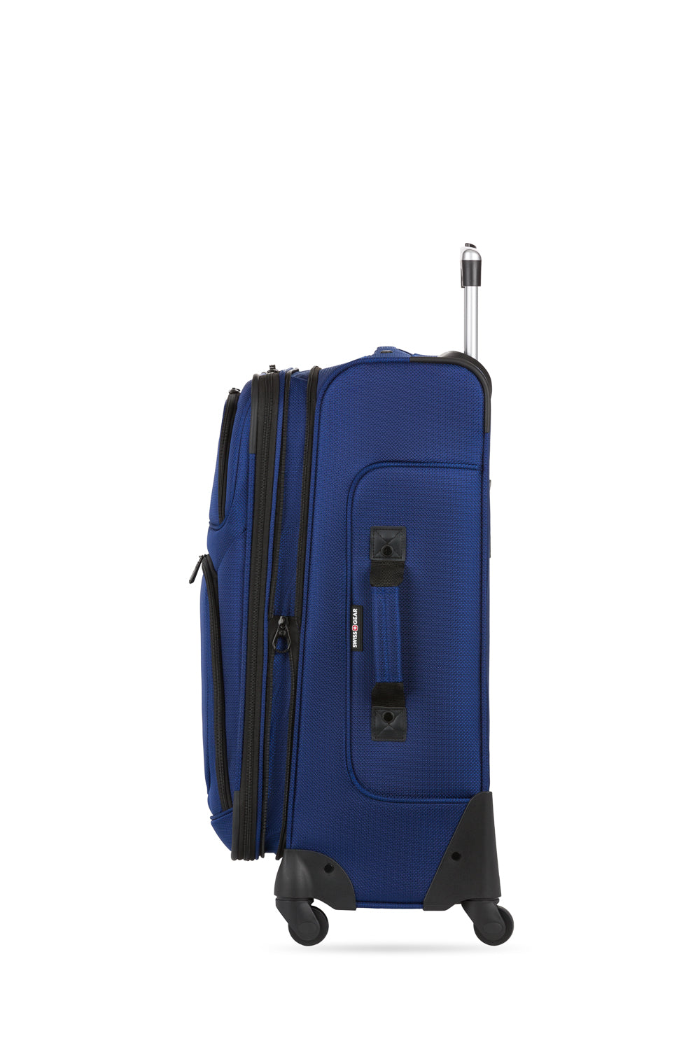 SWISSGEAR - Sion Medium Checked Spinner - Blue - 05