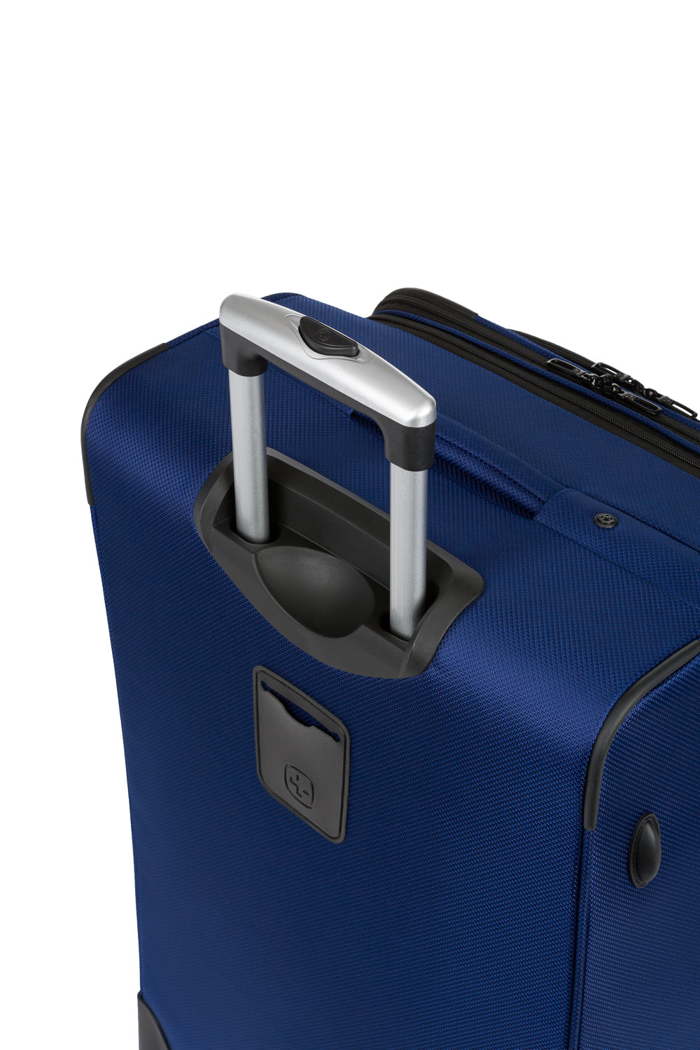 SWISSGEAR - Sion Medium Checked Spinner - Blue - 07