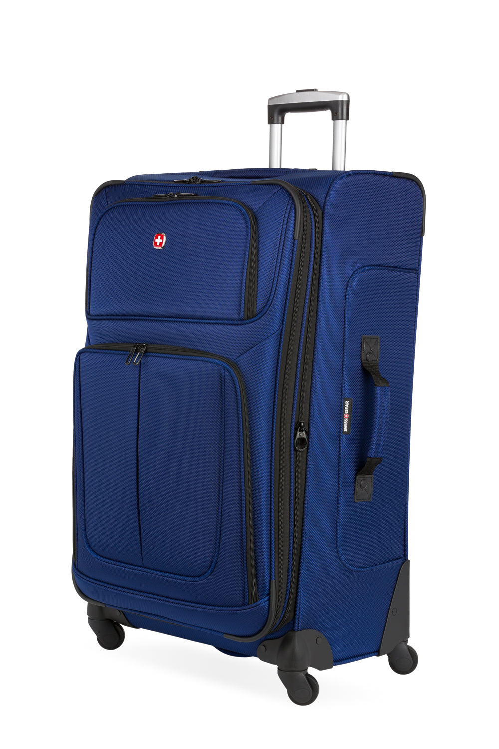 SWISSGEAR - Sion Large Checked Spinner - Blue - 01