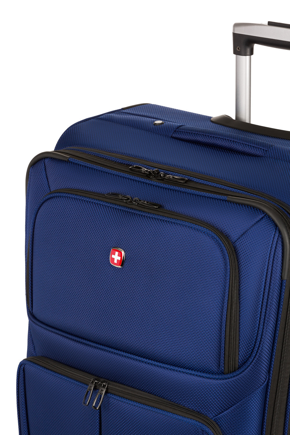 SWISSGEAR - Sion Large Checked Spinner - Blue - 12