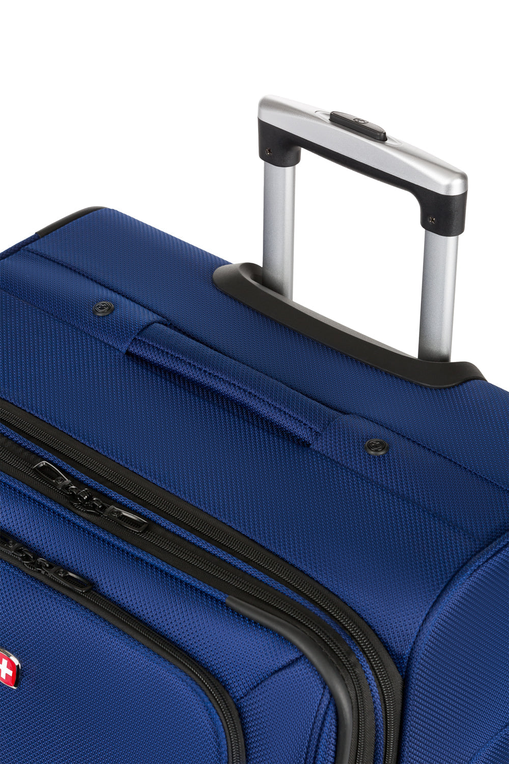 SWISSGEAR - Sion Large Checked Spinner - Blue - 11