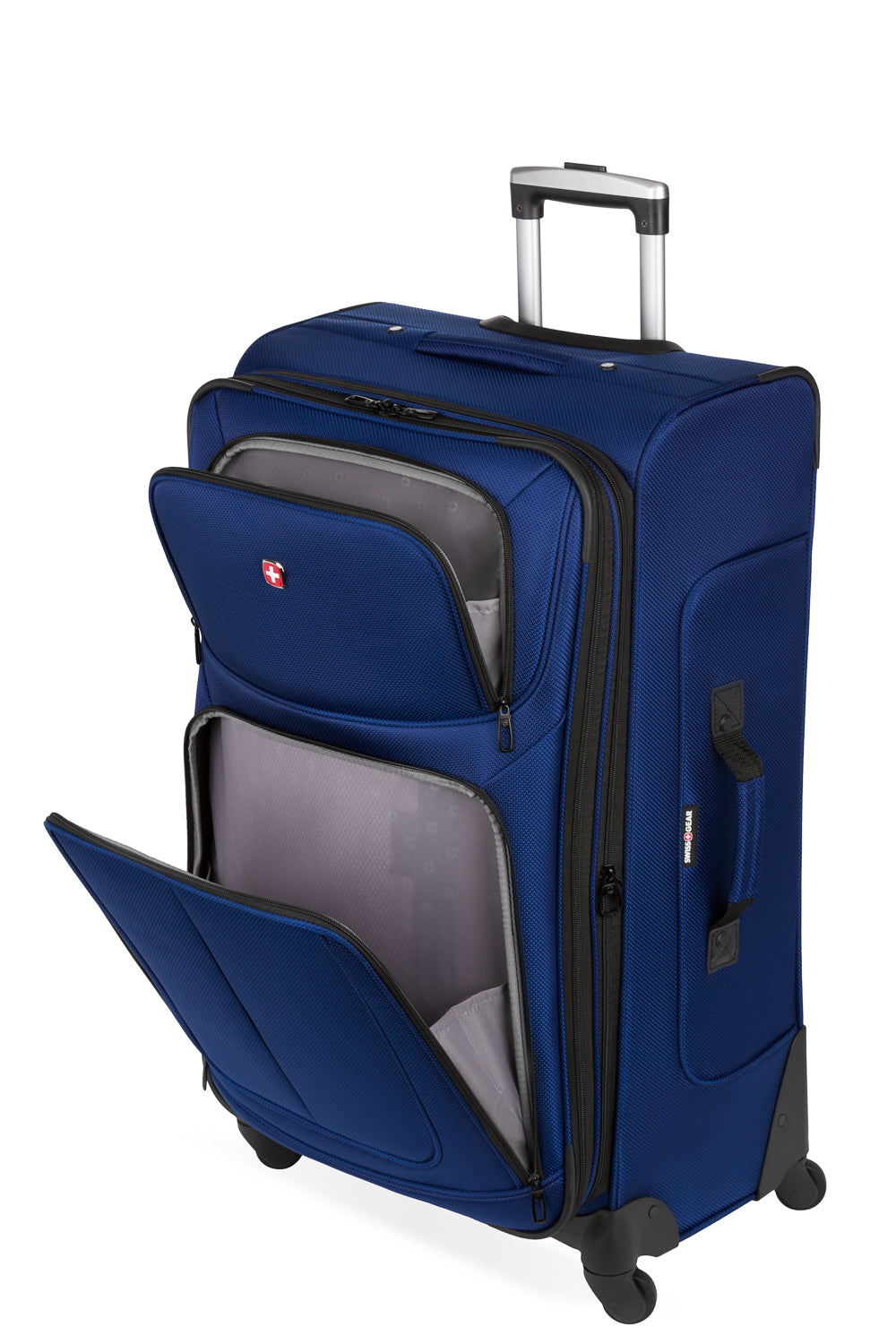 SWISSGEAR - Sion Large Checked Spinner - Blue - 13