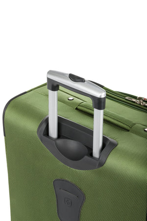 Swissgear Sion 6283 Expandable 3pc Spinner Luggage Set - Evergreen Aluminum locking telescopic handle