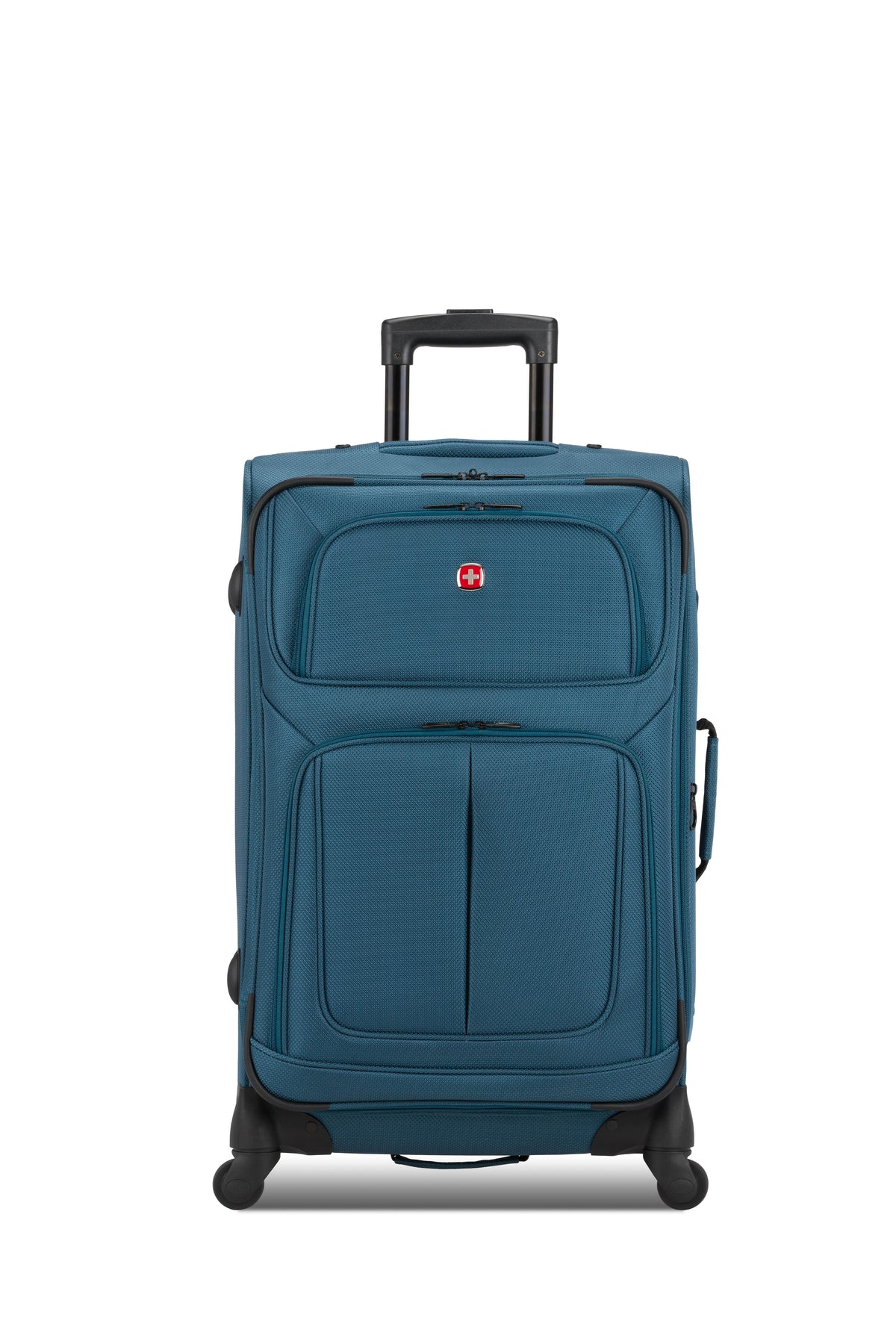 SWISSGEAR - Sion Medium Checked Spinner - Atlas Blue - 03