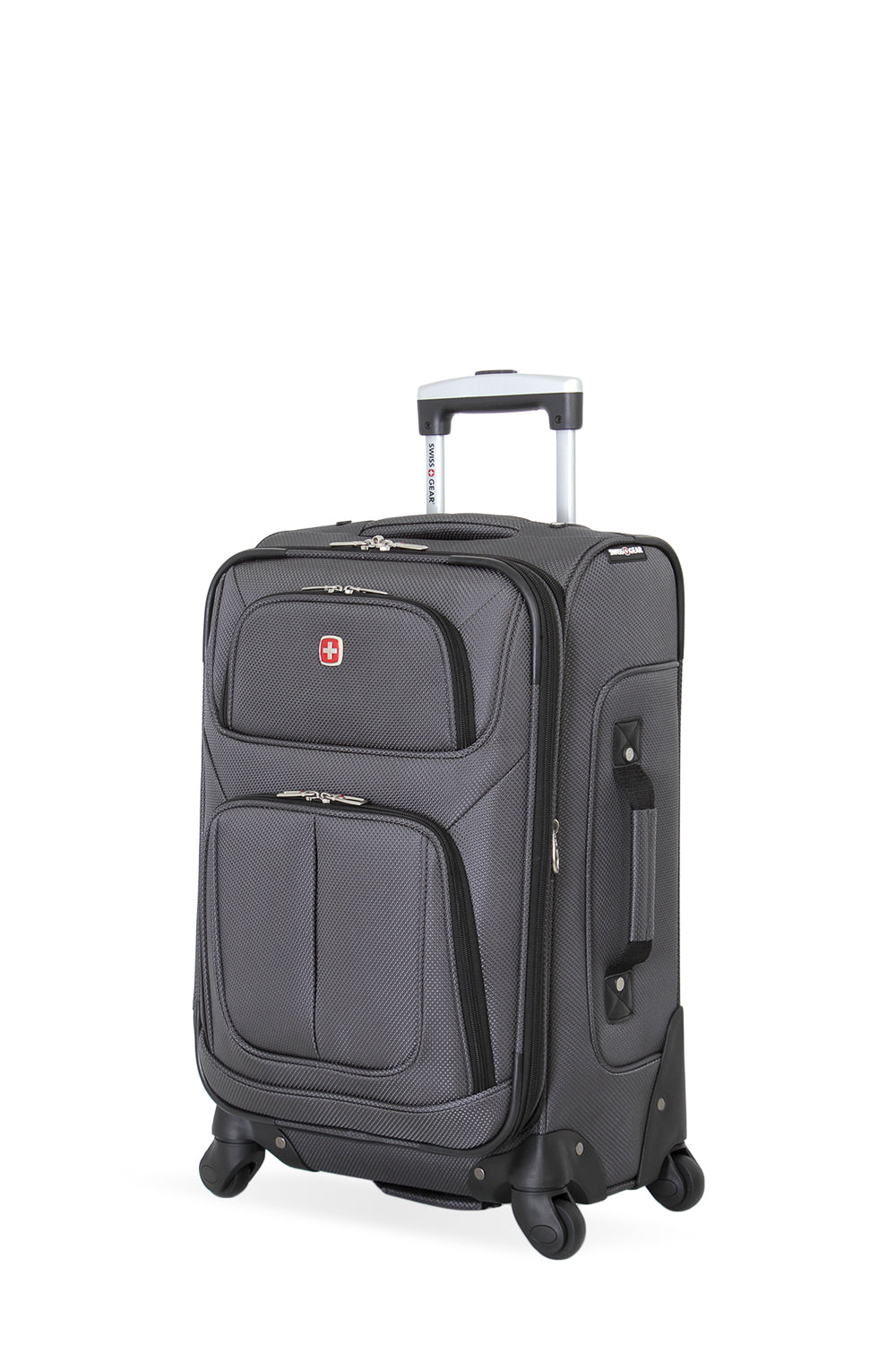 SWISSGEAR - Sion Carry-On Spinner - Dark Grey - 01