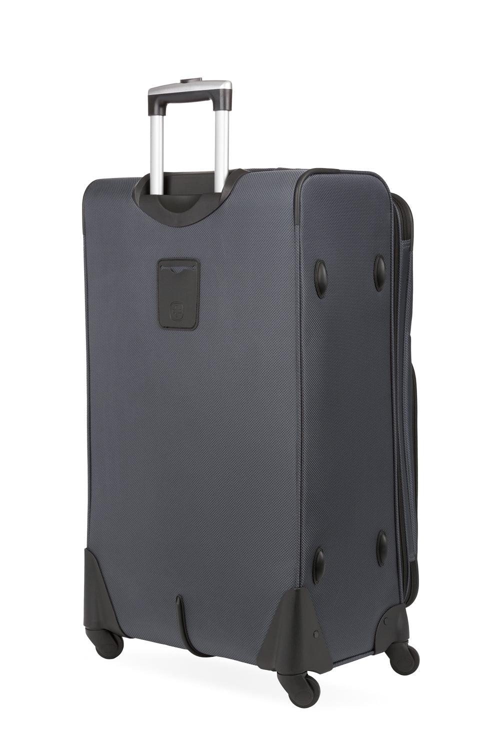 SWISSGEAR - Sion Large Checked Spinner - Dark Grey - 02