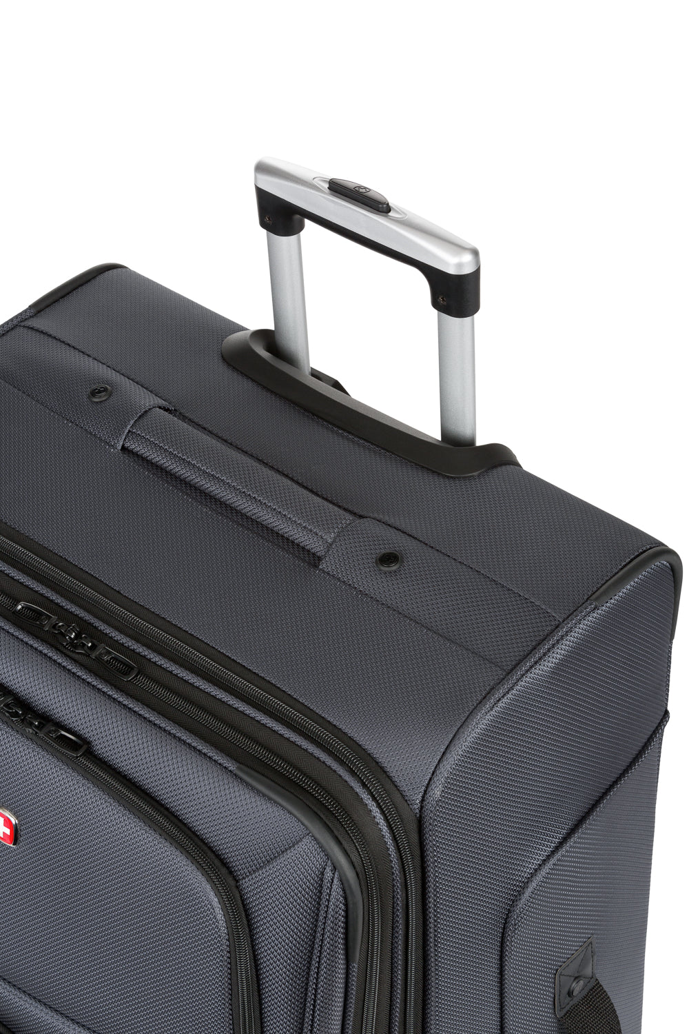 SWISSGEAR - Sion Large Checked Spinner - Dark Grey - 11