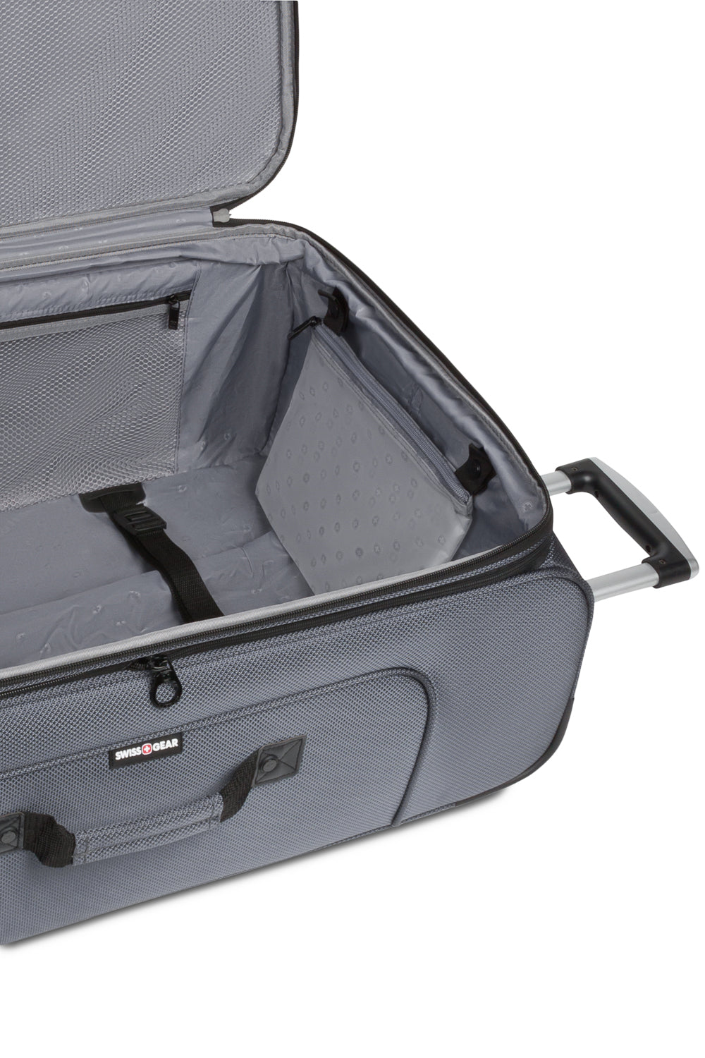 SWISSGEAR - Sion Large Checked Spinner - Dark Grey - 10