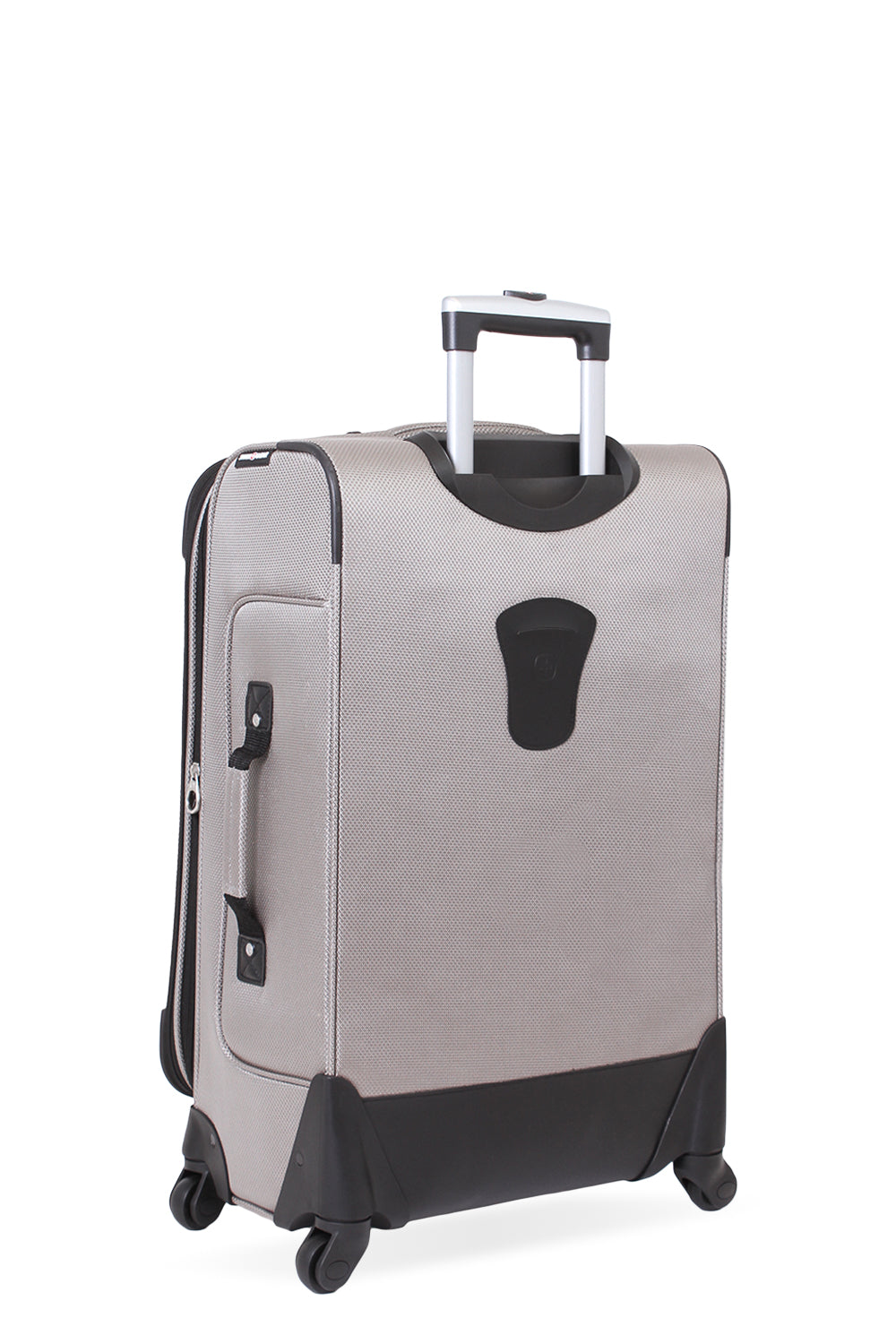 SWISSGEAR - Sion Medium Checked Spinner - Pewter - 02