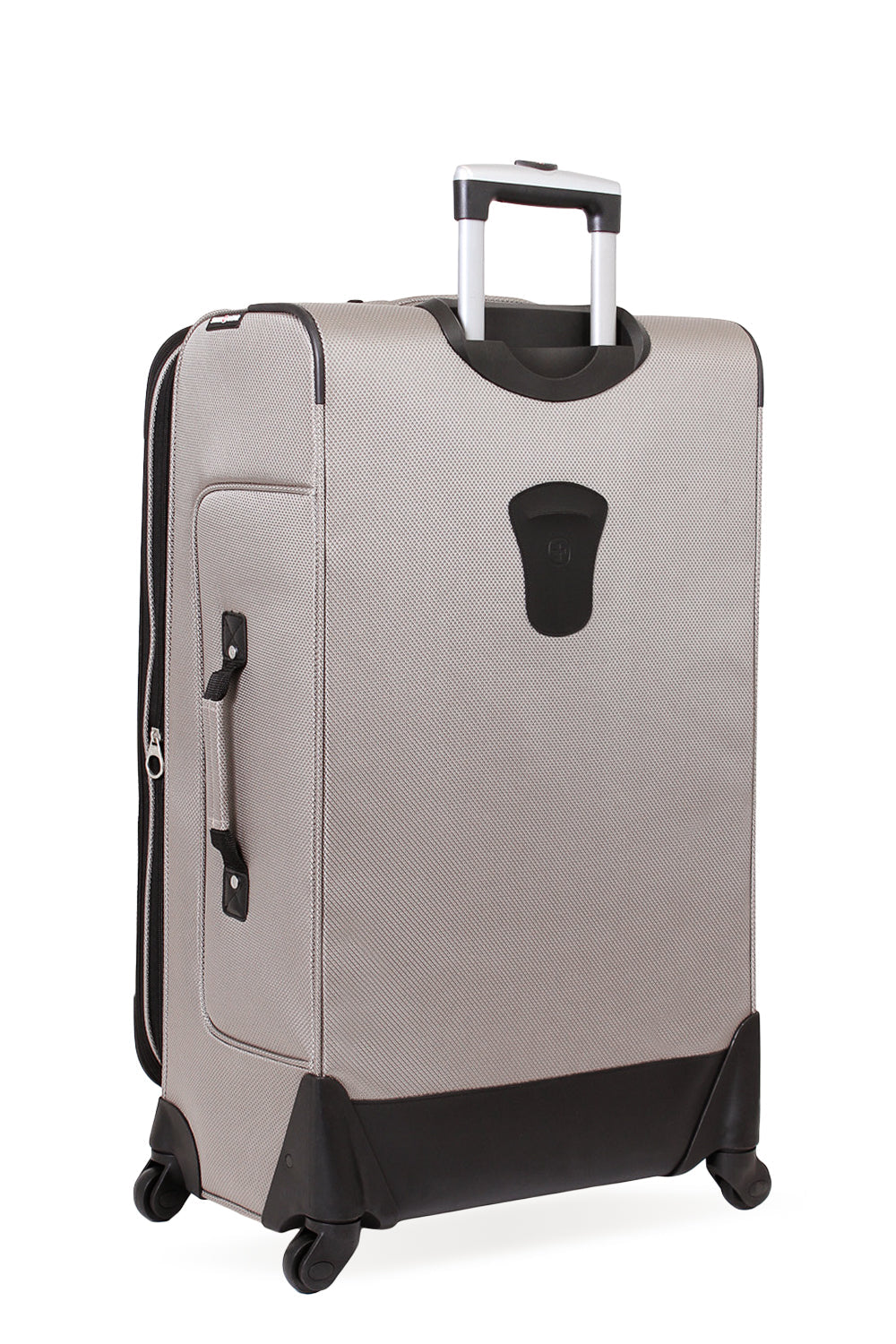 SWISSGEAR - Sion Large Checked Spinner - Pewter - 02