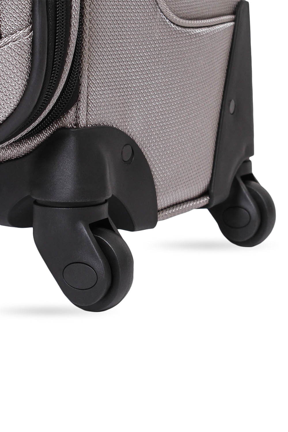 SWISSGEAR - Sion Large Checked Spinner - Pewter - 06