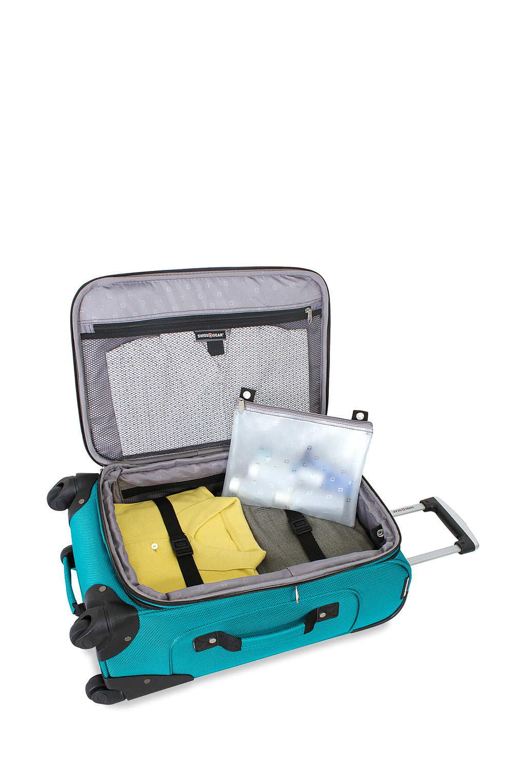 SWISSGEAR - Sion Carry-On Spinner - Teal - 06