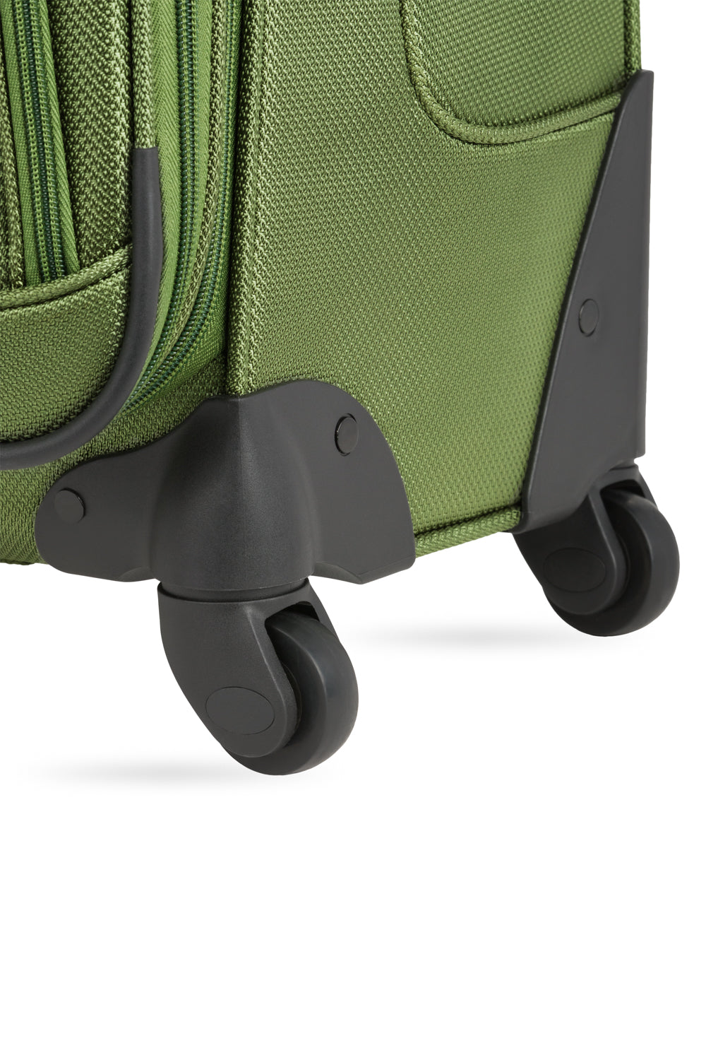 SWISSGEAR - Sion Medium Checked Spinner - Evergreen - 08