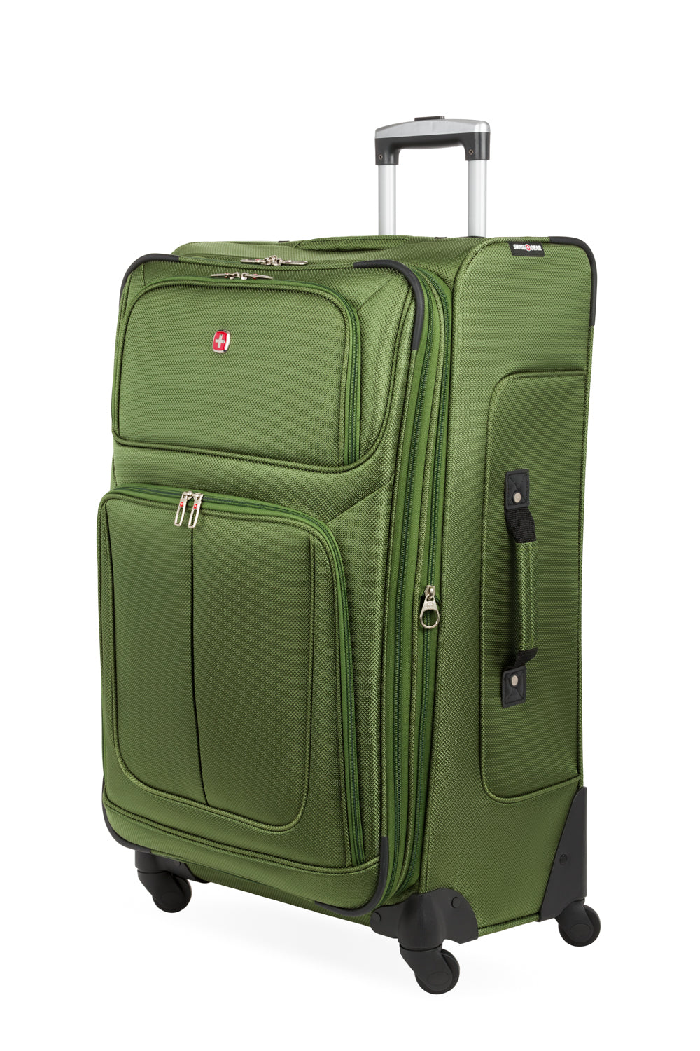 SWISSGEAR - Sion Large Checked Spinner - Evergreen - 01